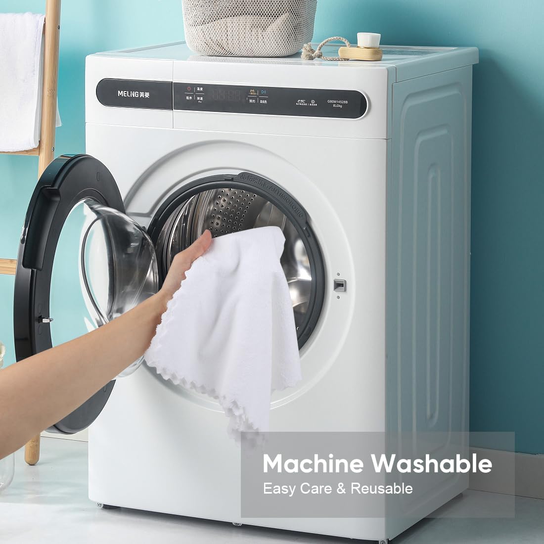 Orighty Ultra Soft Washcloths 48 Pack, Premium Microfiber Towel Sets 12 x 12 inches, Absorbent and Quick Drying Coral Velvet Washcloth, Versatile Wash Cloth for Bathroom, Hotel, and Gym (Multi-Colors)