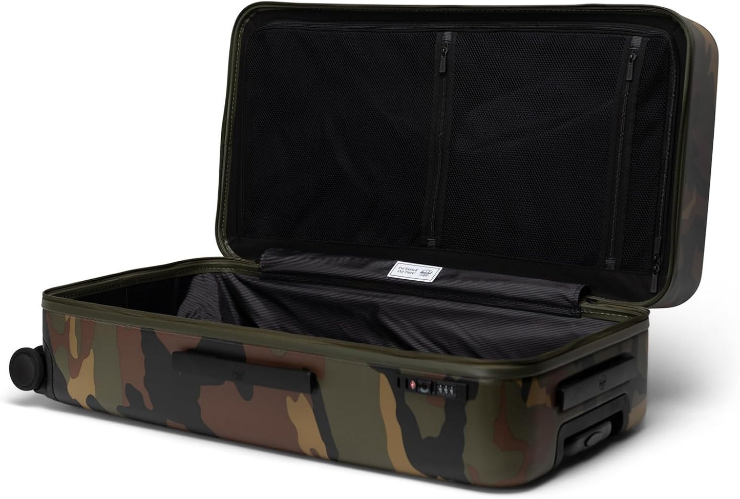 Herschel Supply Co. Heritage Hardshell Luggage, Woodland Camo, Large-32 Inch