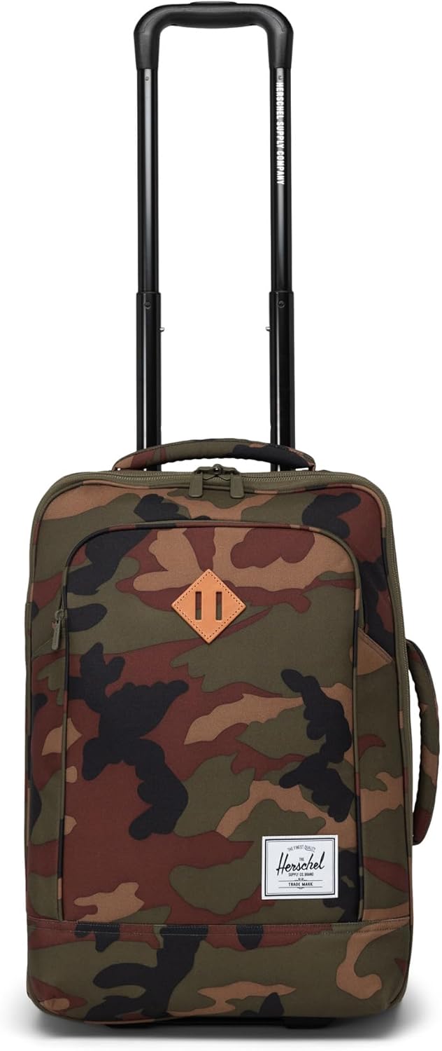Herschel Supply Co. Heritage Softshell Luggage, Woodland Camo, Carry on-27L