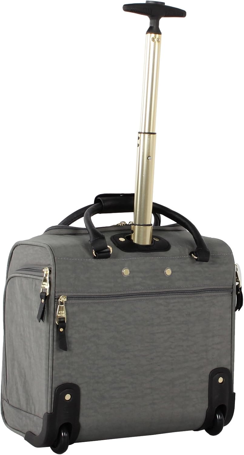 Steve Madden Unisex-Adult (Luggage only) Spinner, Peek-a-Boo Grey, One Size