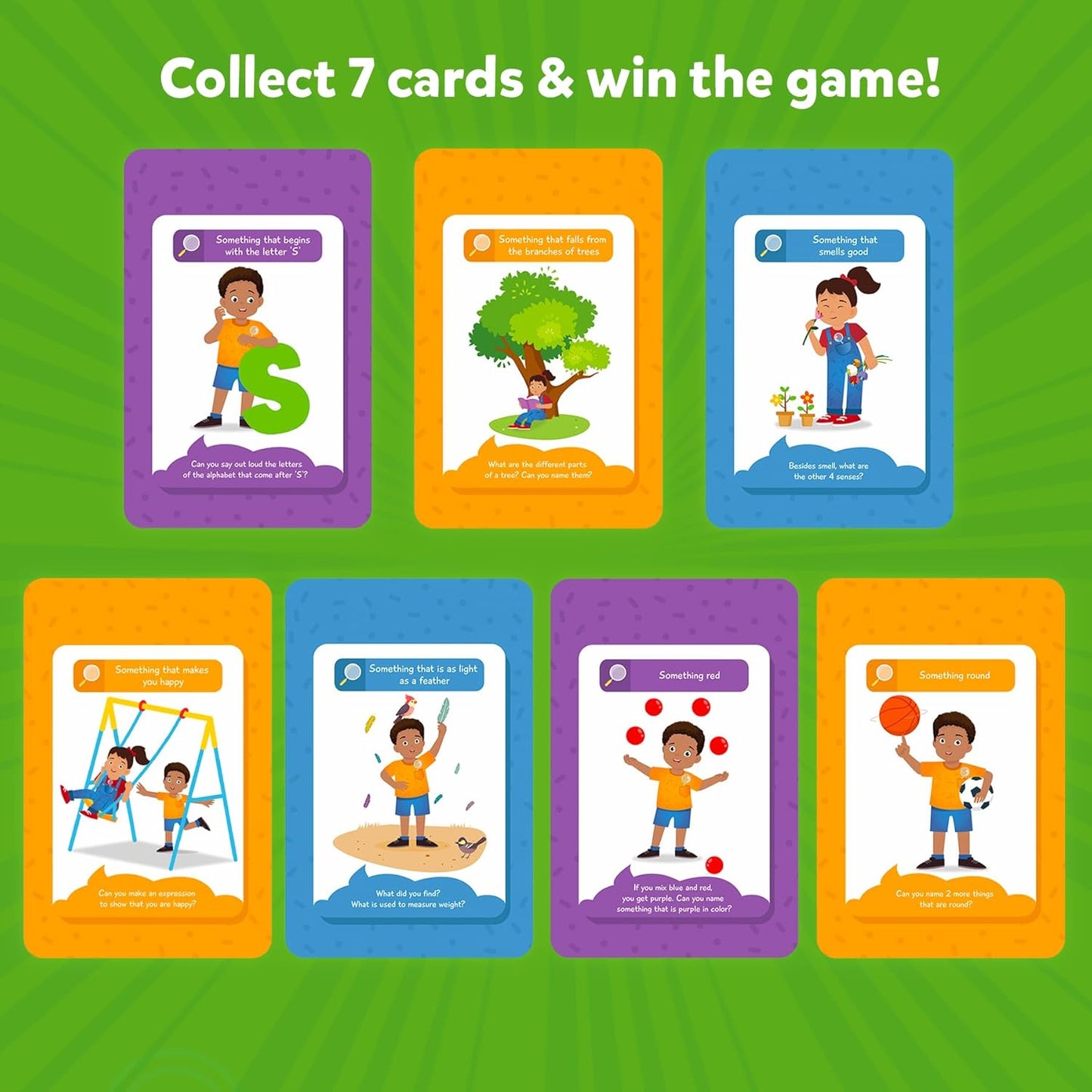 Skillmatics Outdoor Scavenger Hunt Card Game - Found It, Learning Toys, Educational, Gifts for Kids, Boys, Girls and Families, for Ages 4, 5, 6, 7, Perfect for Home, School, Playdates