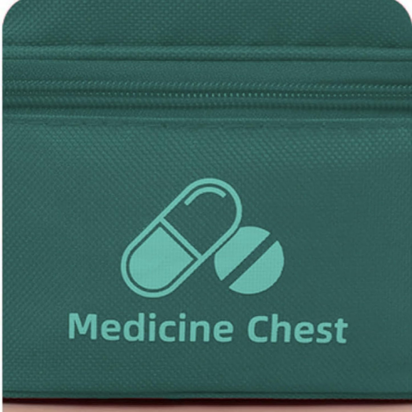 First Aid Bag Empty, First Aid Kit Storage Bag, Small Medical Bag, Medical Travel Case First Responder Emergency Storage Compact Medicine Bags for Car Home Office Kitchen Sport Outdoors (Green)