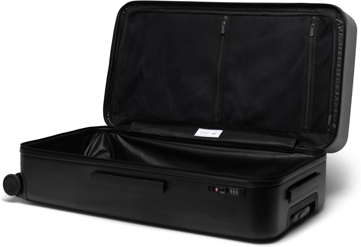 Herschel Supply Co. Unisex Heritage Hardshell Luggage, Black, Large - 32 Inch