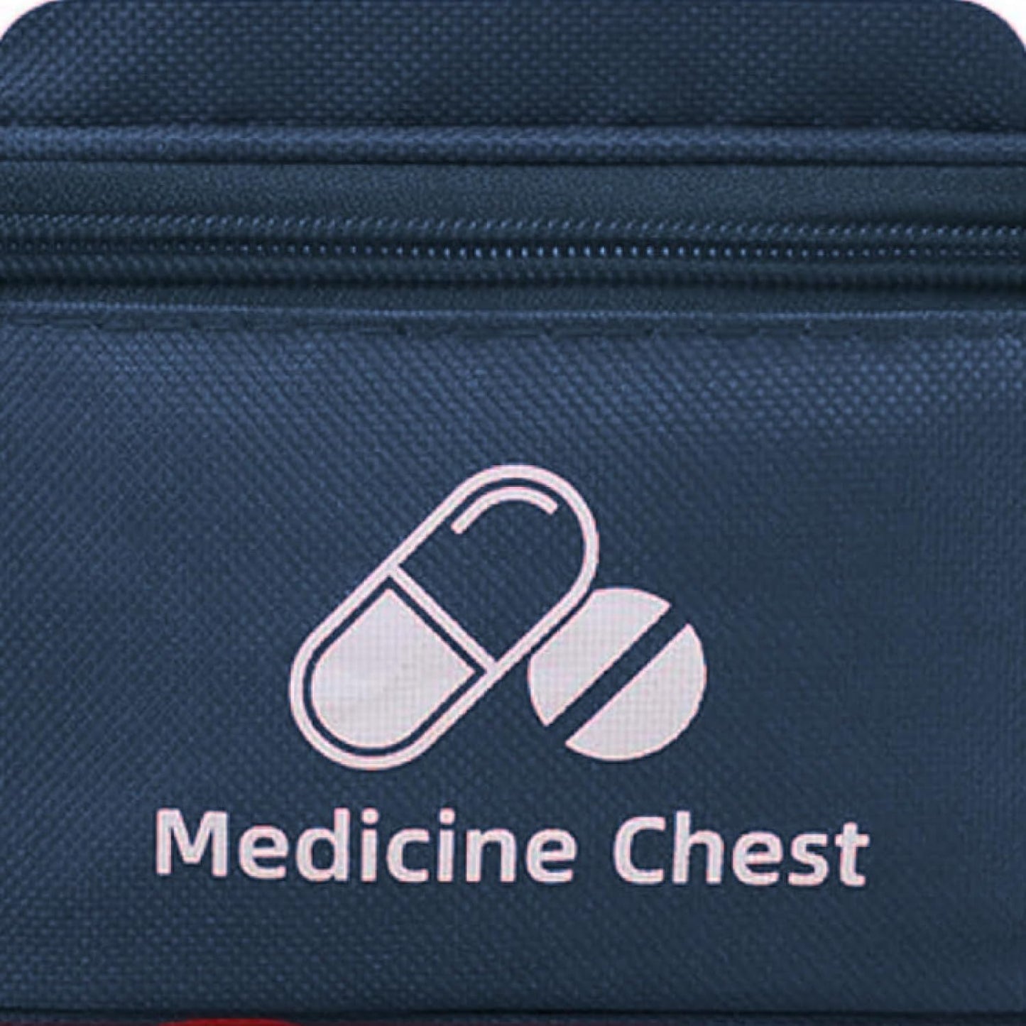 First Aid Bag Empty, First Aid Kit Storage Bag, Small Medical Bag, Medical Travel Case First Responder Emergency Storage Compact Medicine Bags for Car Home Office Kitchen Sport Outdoors (Deep blue)