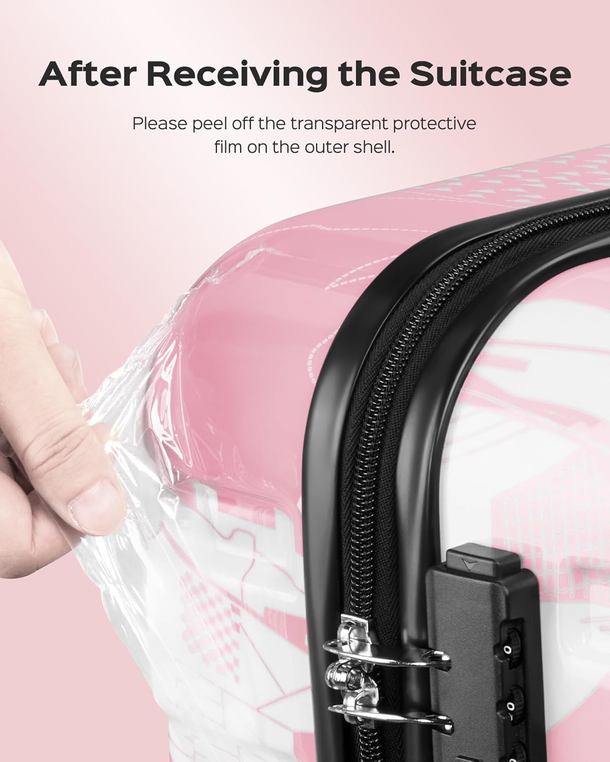 Suitour Luggage sets 2 piece,Hardside Lightweight Carry on Suitcase and 28 inch Luggage with Spinner Wheels Suitcase Set(20in/28in)