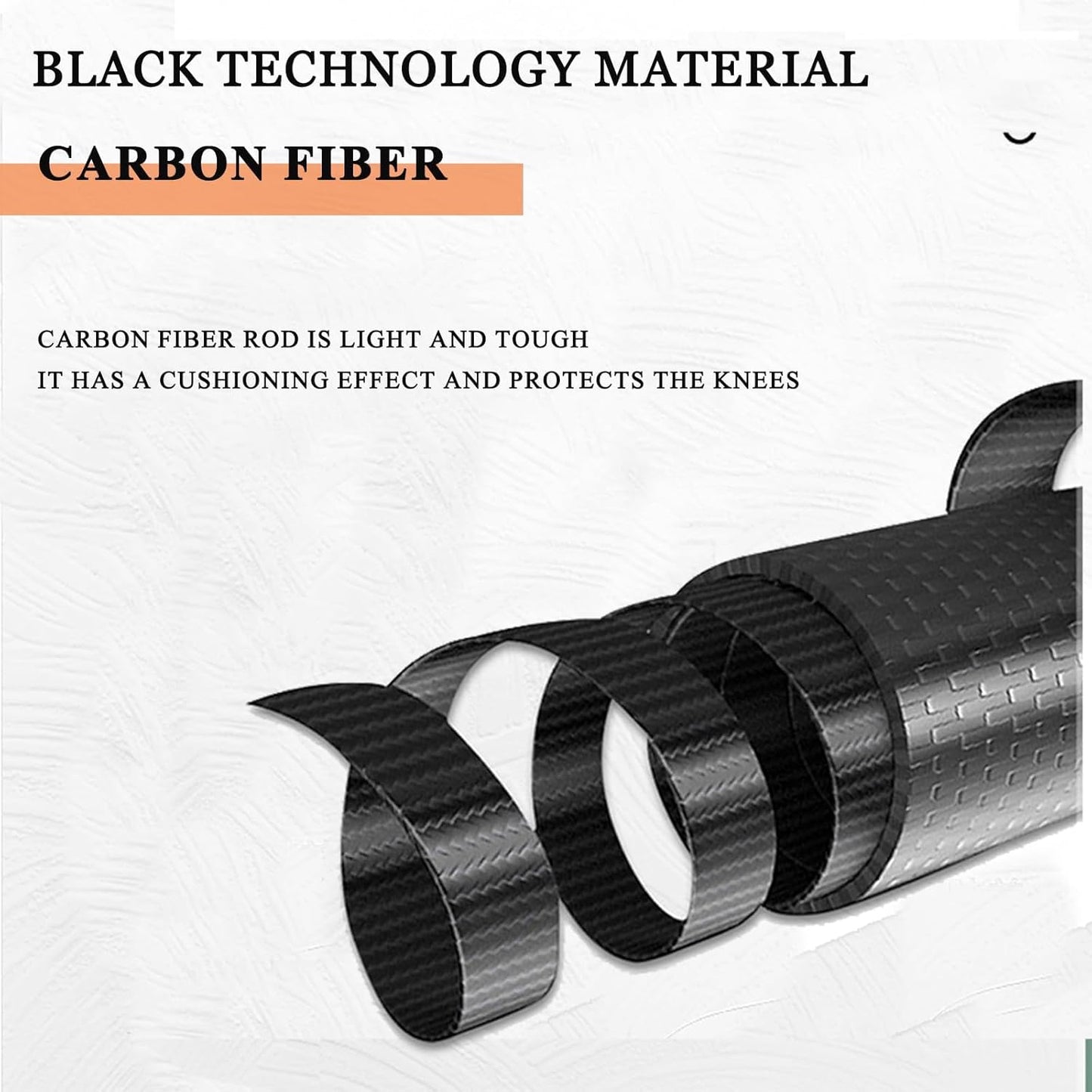 Carbon Fiber Trekking Poles 2-Pack - Ultra Lightweight 10oz, Collapsible 3-Piece Folding Design with Anti-Shock, Moisture-Wicking Cork Grips for Hiking, Mountaineering