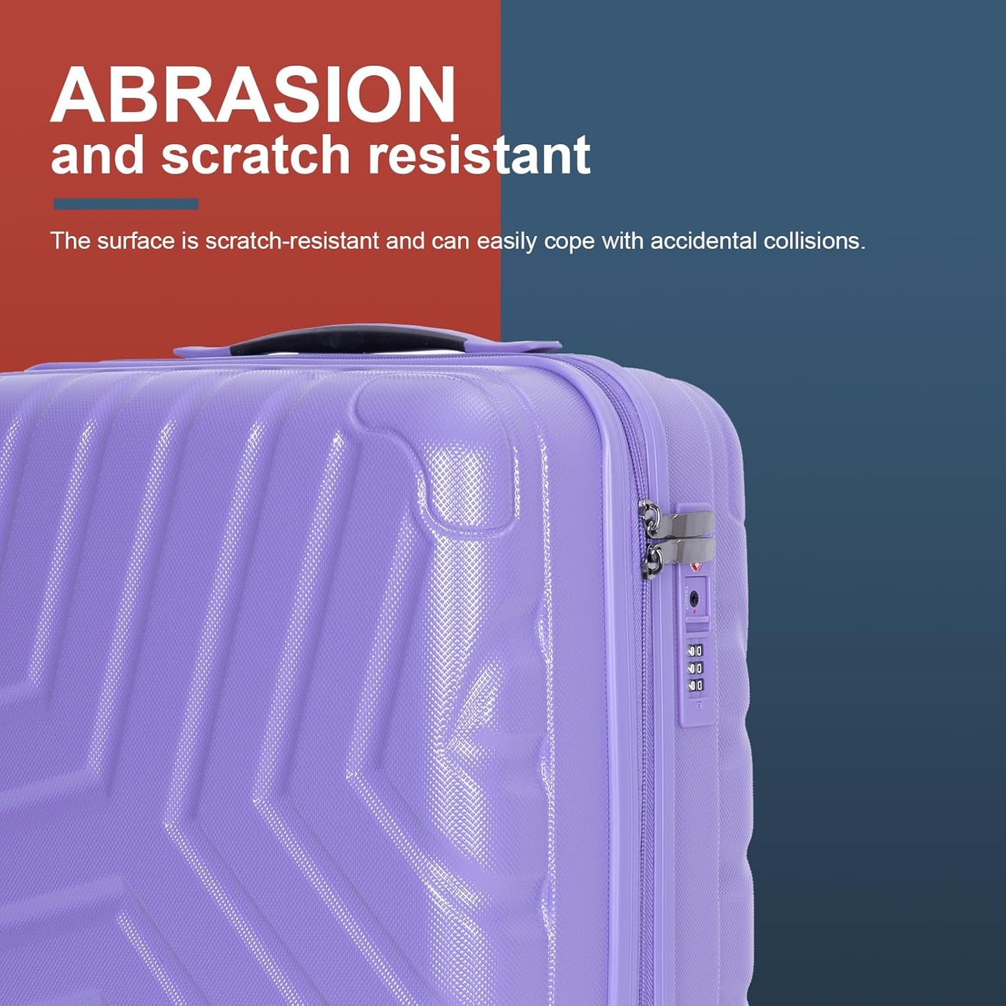 Travelhouse 16 Inch Carry On Luggage Airline Approved,Hardshell Small Carry Suitcases with 360° Spinner Wheels, Rolling Suitcase with TSA Approved