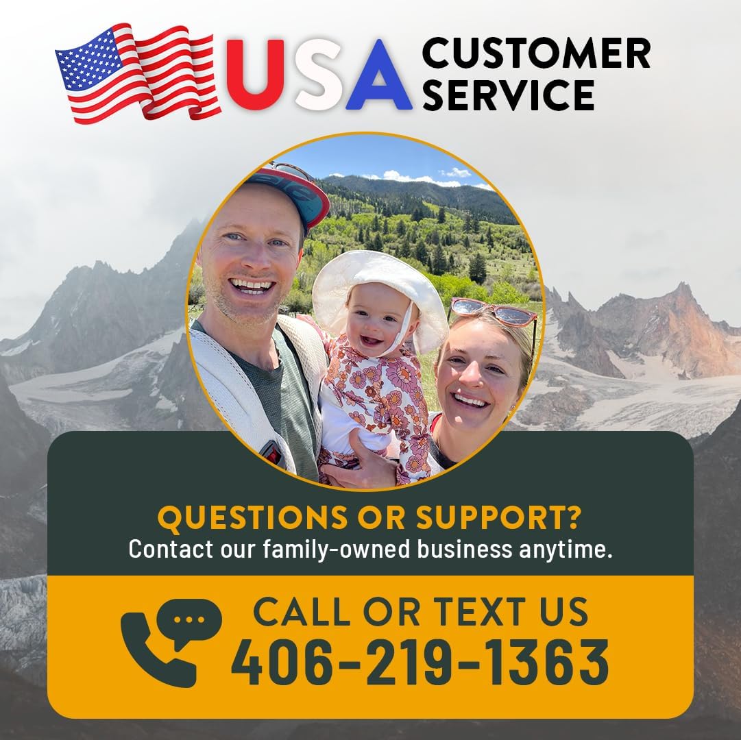 Premium Foldable Hiking Poles by USA Brand - Adjustable, Lightweight Trekking Poles Made of Aircraft Aluminum, Metal Flip Locks & Comfortable Real Cork and EVA Foam Grips