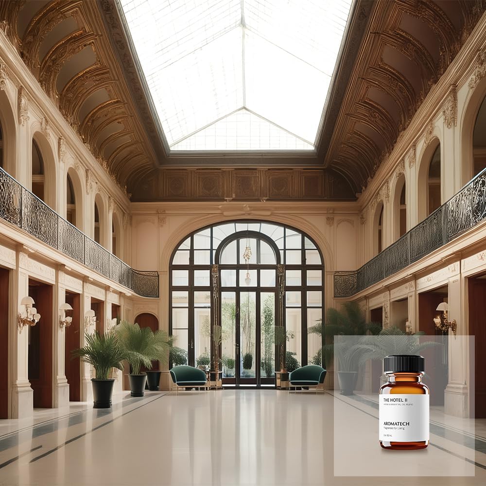 AromaTech Hotel II Fragrance Essential Oils - for Aroma Oil Scent Diffusers (0.33 Fl Oz (10 mL Pack of 1)