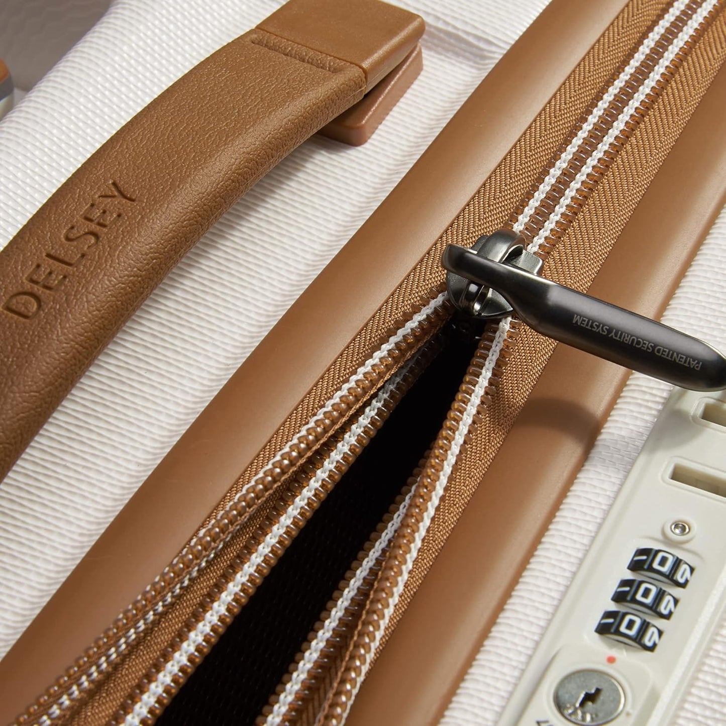 DELSEY PARIS Chatelet Air 2.0 Hardside Luggage with Spinner Wheels, Angora, 2 Piece Set (19/28)