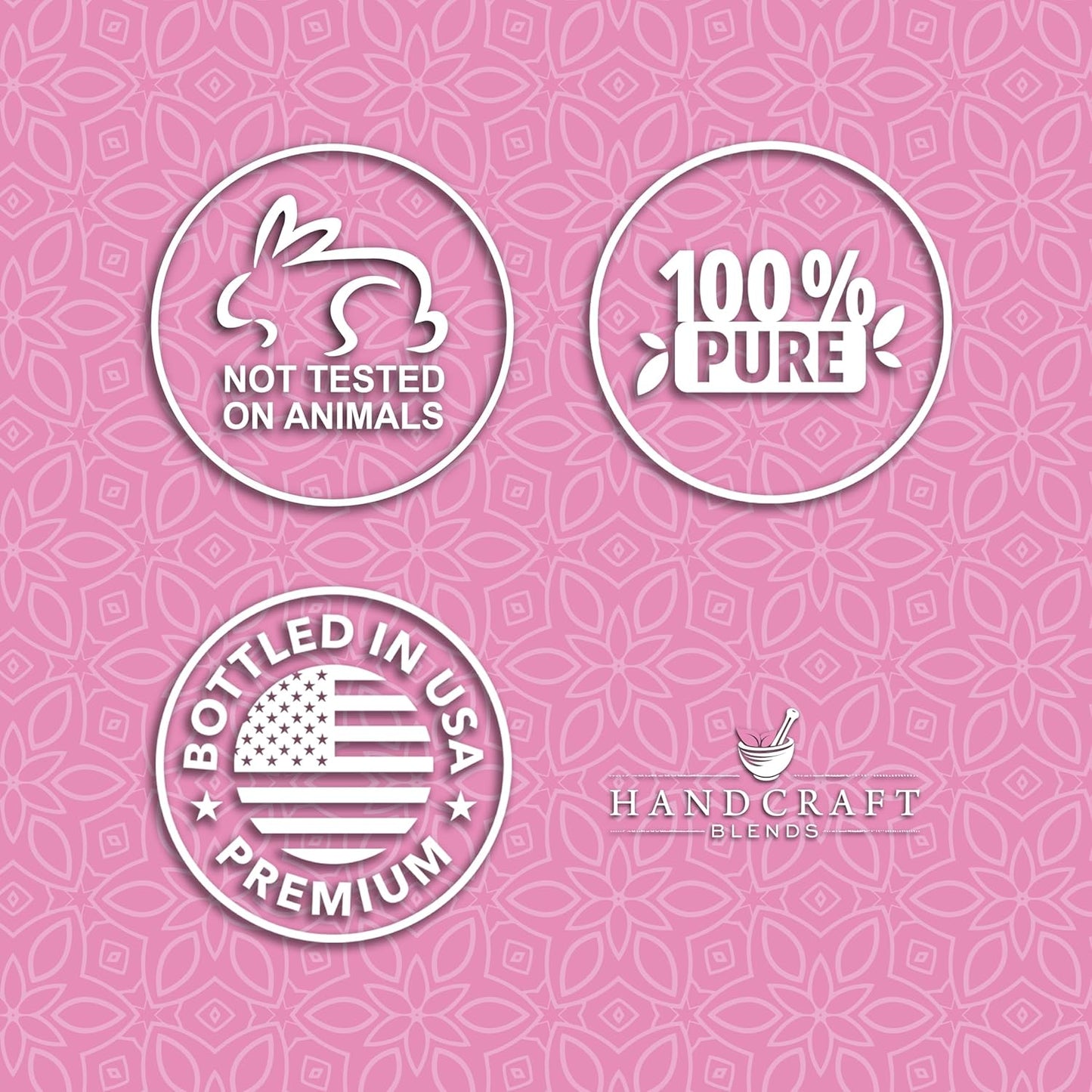 Handcraft Blends Geranium Essential Oil – 1 Fl Oz – 100% Pure and Natural – Premium Grade Essential Oil for Diffuser and Aromatherapy, Skin, Massage, Candle and Soap Making Fragrance