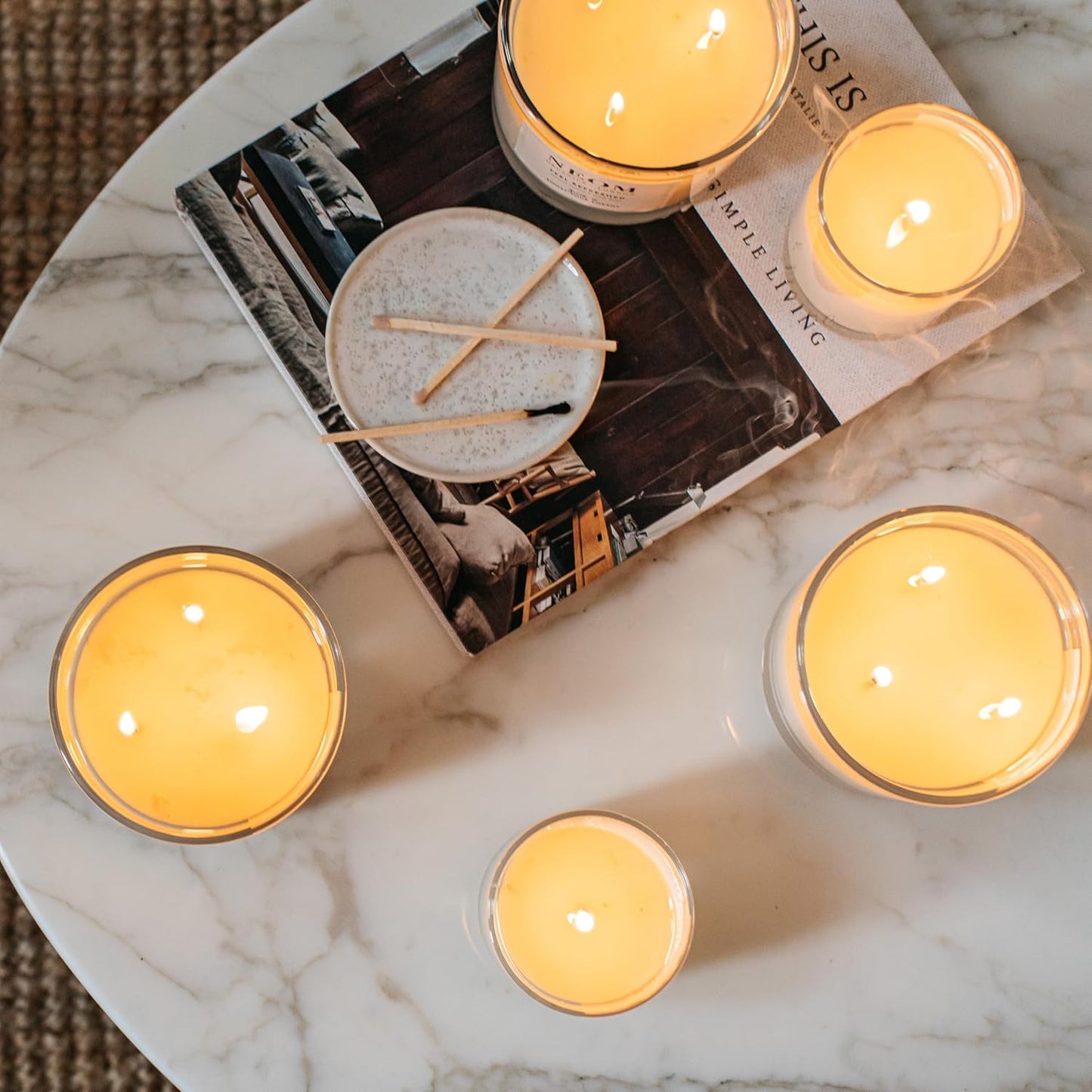 'NEOM- Perfect Night's Sleep Scented Candle, Travel Size | Lavender & Jasmine | Essential Oil Aromatherapy Candle | Scent to Sleep