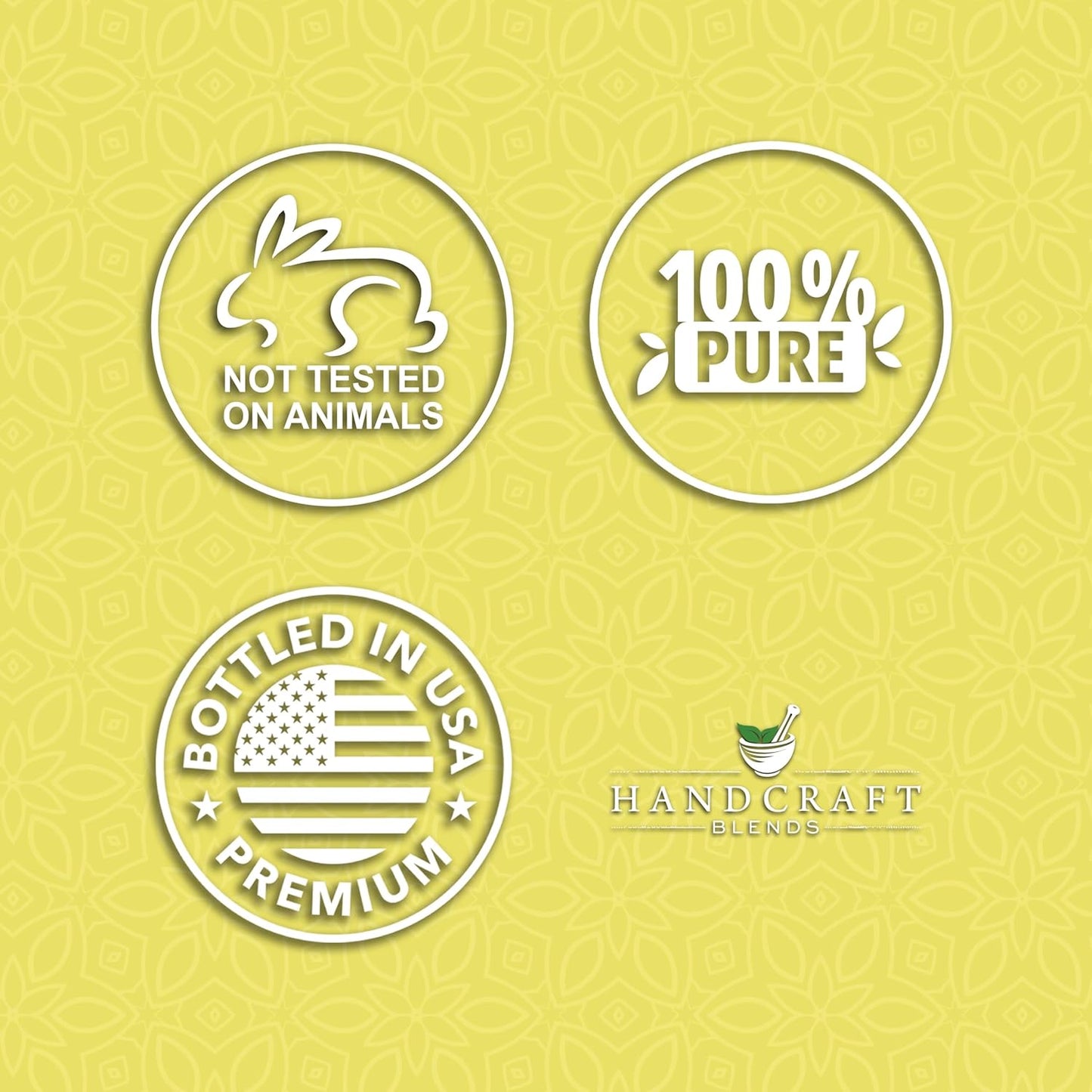 Handcraft Blends Lemon Essential Oil – 1 Fl Oz – 100% Pure and Natural – Premium Grade Essential Oil for Diffuser and Aromatherapy, Skin, Massage, Candle and Soap Making Fragrance