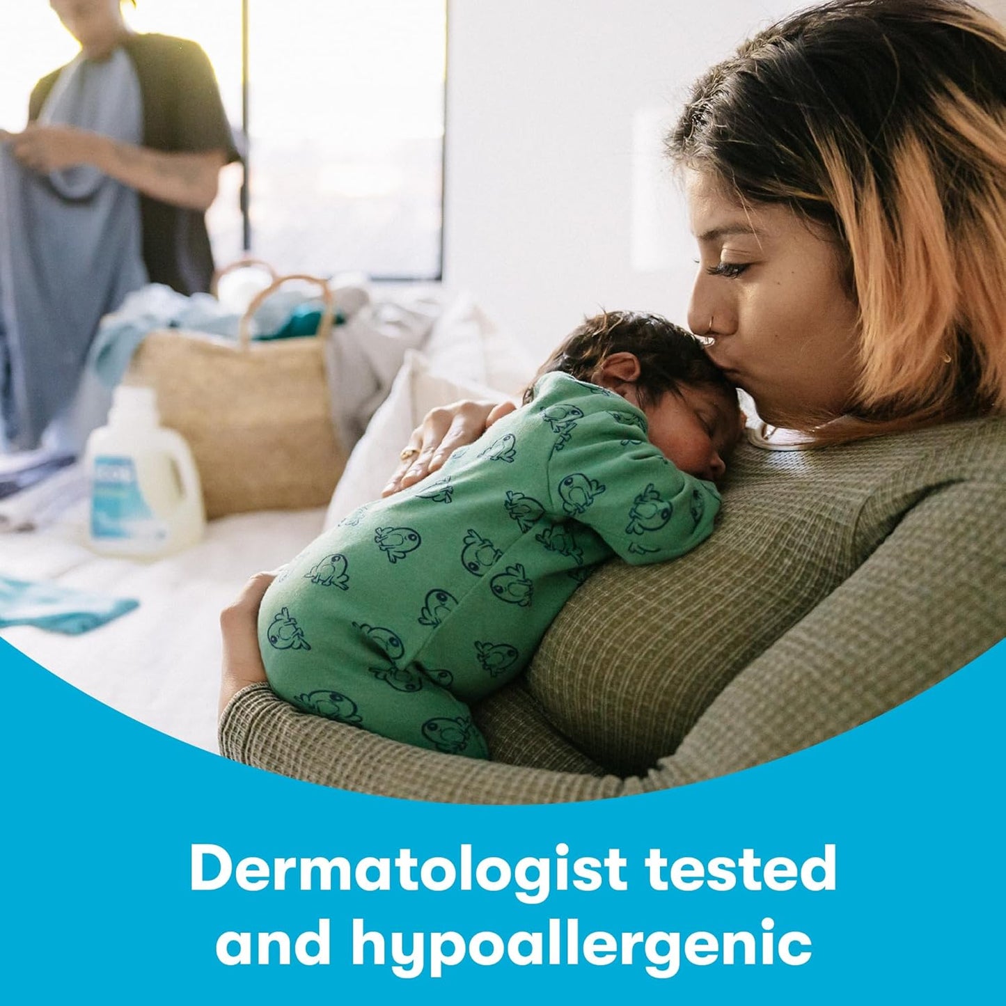 ECOS Laundry Detergent Liquid, 100 Loads - Dermatologist Tested Laundry Soap - Hypoallergenic, EPA Safer Choice Certified, Plant-Powered - Magnolia Lily, 50 Fl Oz (Pack of 2)