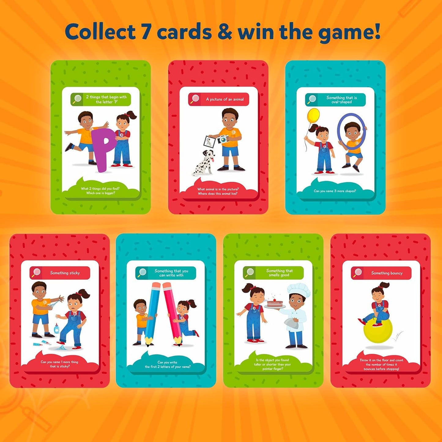 Skillmatics Indoor & Travel Scavenger Hunt Card Game - Found It, Learning Toys, Educational, Gifts for Kids, Boys, Girls and Families, for Ages 4, 5, 6, 7, Perfect for Home, School, Playdates