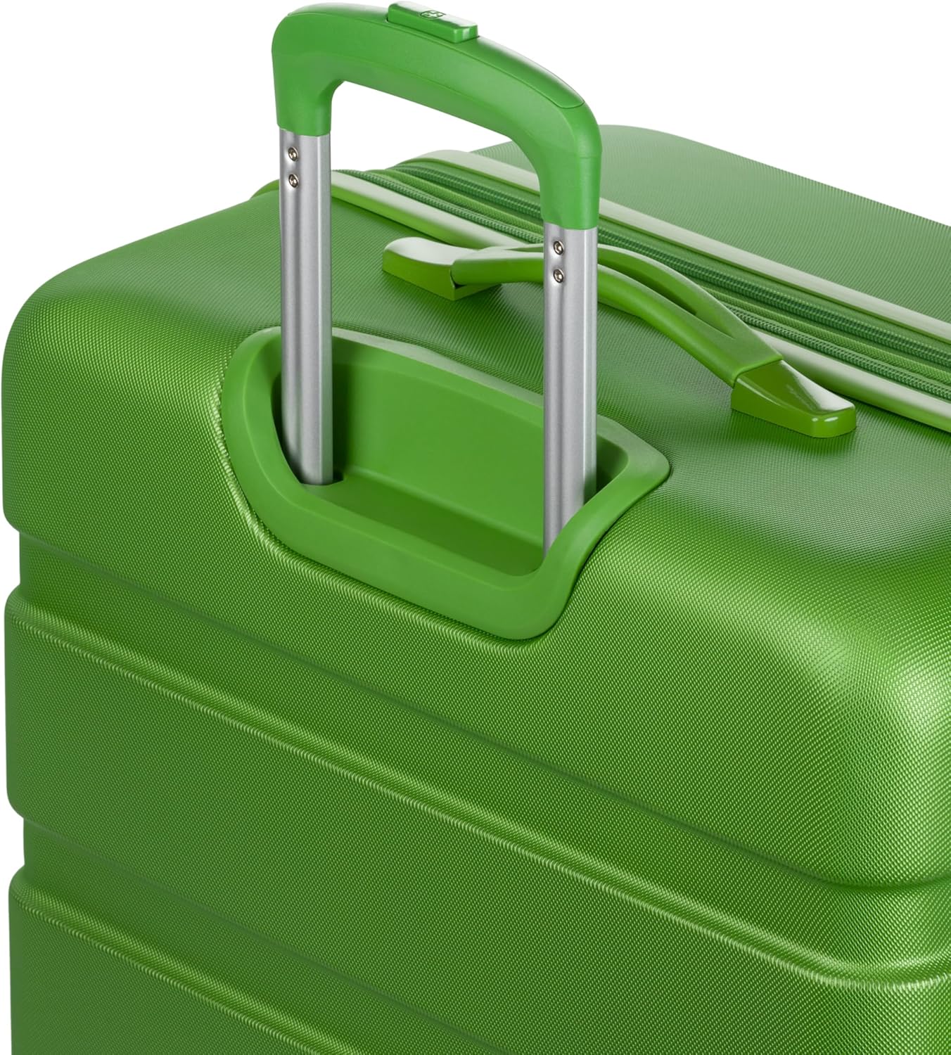 SwissGear 7366 Signature Hardside Expandable Luggage with Spinner Wheels, TSA Lock, Green, Checked-Large 27-Inch