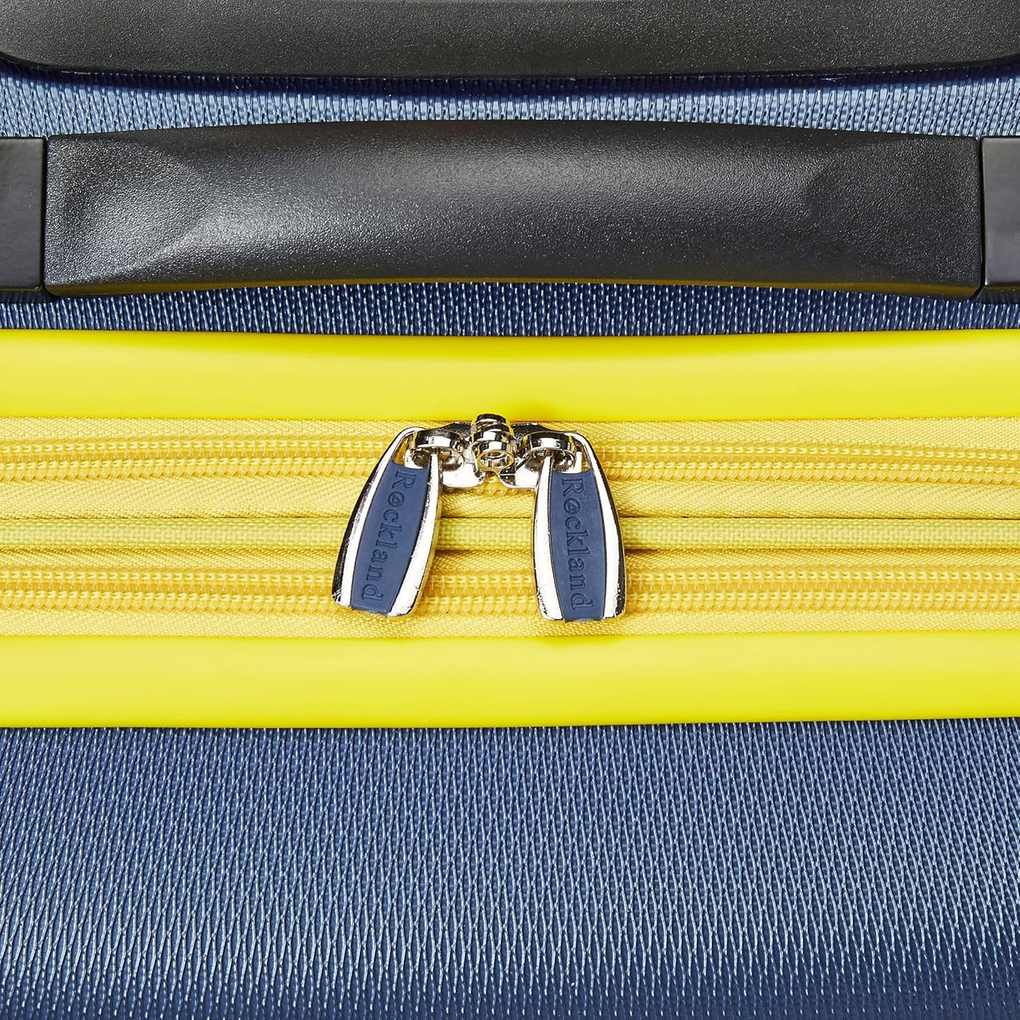 Rockland Melbourne Hardside Expandable Spinner Wheel Luggage, Navy, Carry-On 20-Inch