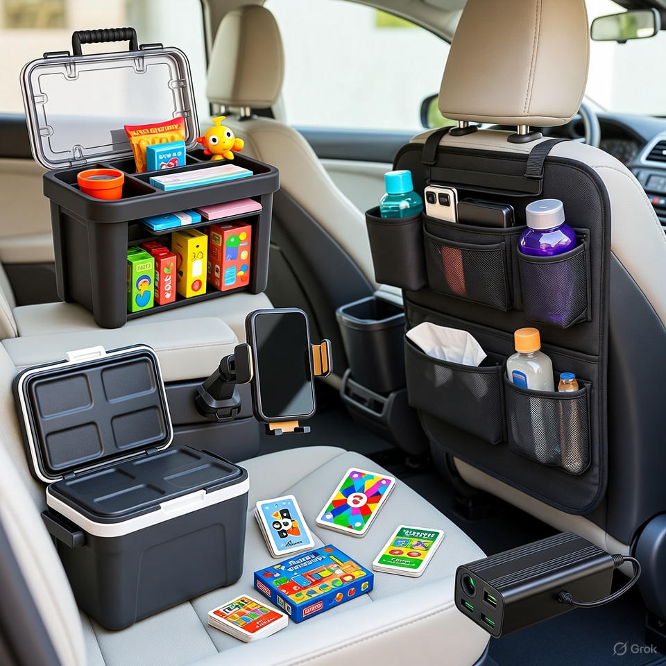 VEHICLE & ROAD TRIP ESSENTIALS