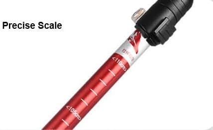 Collapsible Trekking Poles, Aluminum, 38-44 Inches(Compact), 44-52 Inches(Full) Adjustable Height with Quick-Lock, Ergonomic Grip,