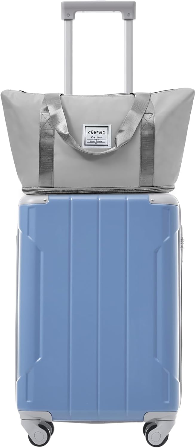 Merax Luggage Set 3 Piece, 20 Inch Carry on Spinner Suitcase with Corner Guards, Lightweight Durable, Airline Approved for Business or Weekend Travel