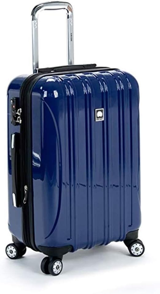Delsey Luggage Aero 2 Piece Set (21" Carry-On & 25") (Cobalt Blue)