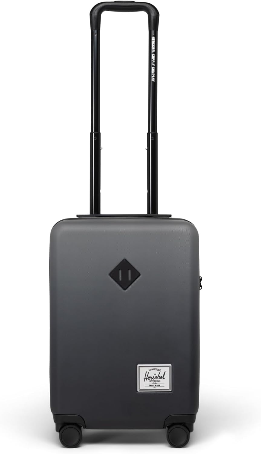 Herschel Supply Co. Heritage Hardshell Luggage, Black Gradient, Carry on-19 Inch