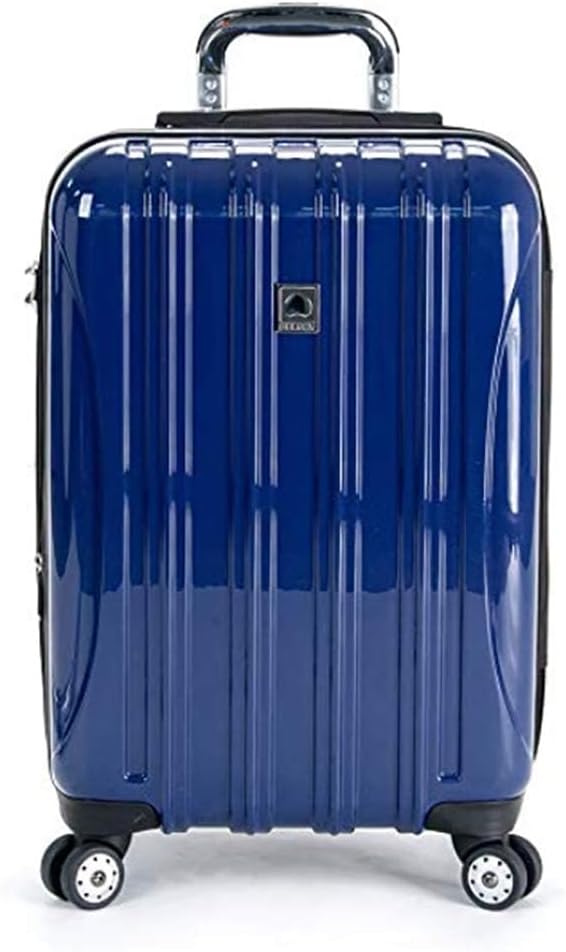 Delsey Luggage Aero 2 Piece Set (21" Carry-On & 25") (Cobalt Blue)