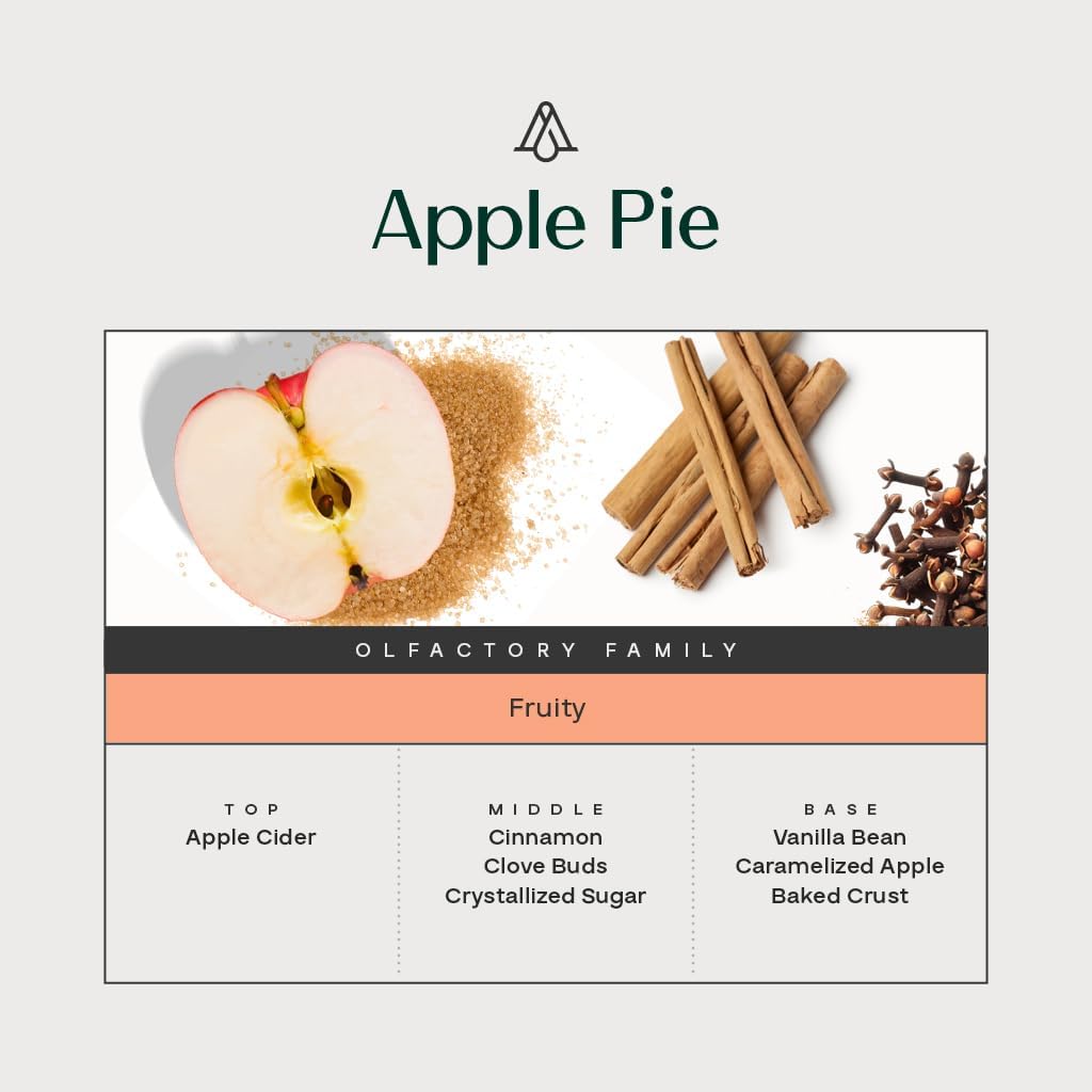 AromaPlan Hotel Scent Diffuser Oil Apple Pie 5 Fl Oz (148ml) Fall Collection– Luxury Hotel & Home Fragrance Oil - Non Toxic - Made in USA - Bigger Bottle, Bolder Aroma & Longer Lasting