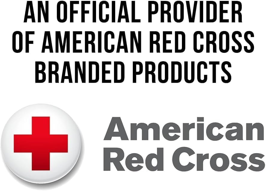 American Red Cross Officially Licensed Product, First Aid Kit for One Person, 13 Piece Emergency Medical Supplies to Clean and Treat Minor Injuries