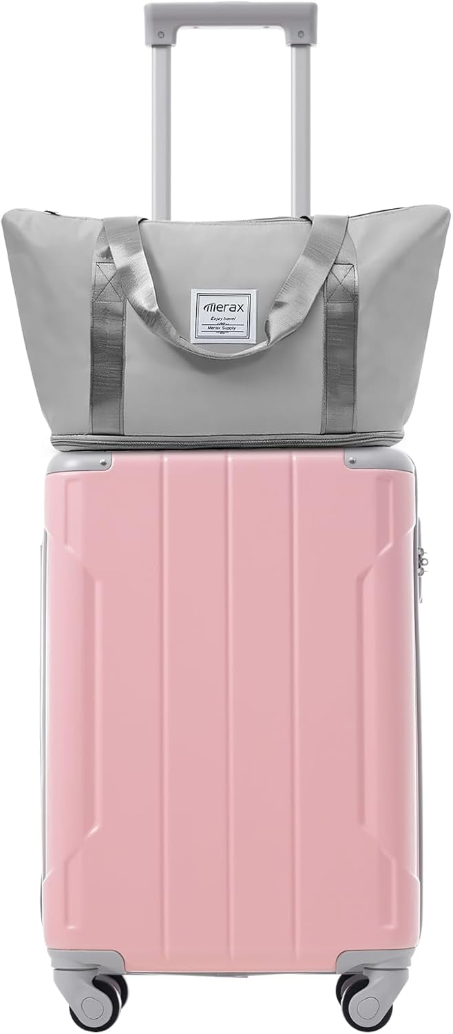 Merax Luggage Set 3 Piece, 20 Inch Carry on Spinner Suitcase with Corner Guards, Lightweight Durable, Airline Approved for Business or Weekend Travel