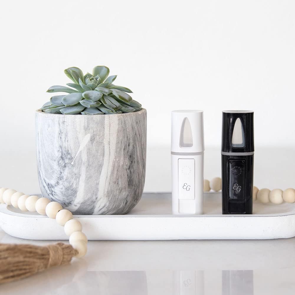 Edens Garden Mio Mist Portable Essential Oil Diffuser – Handheld Mister, Compact & USB Rechargeable Personal Aromatherapy & Essential Oils Accessory for Travel, Office & Car Use - Black