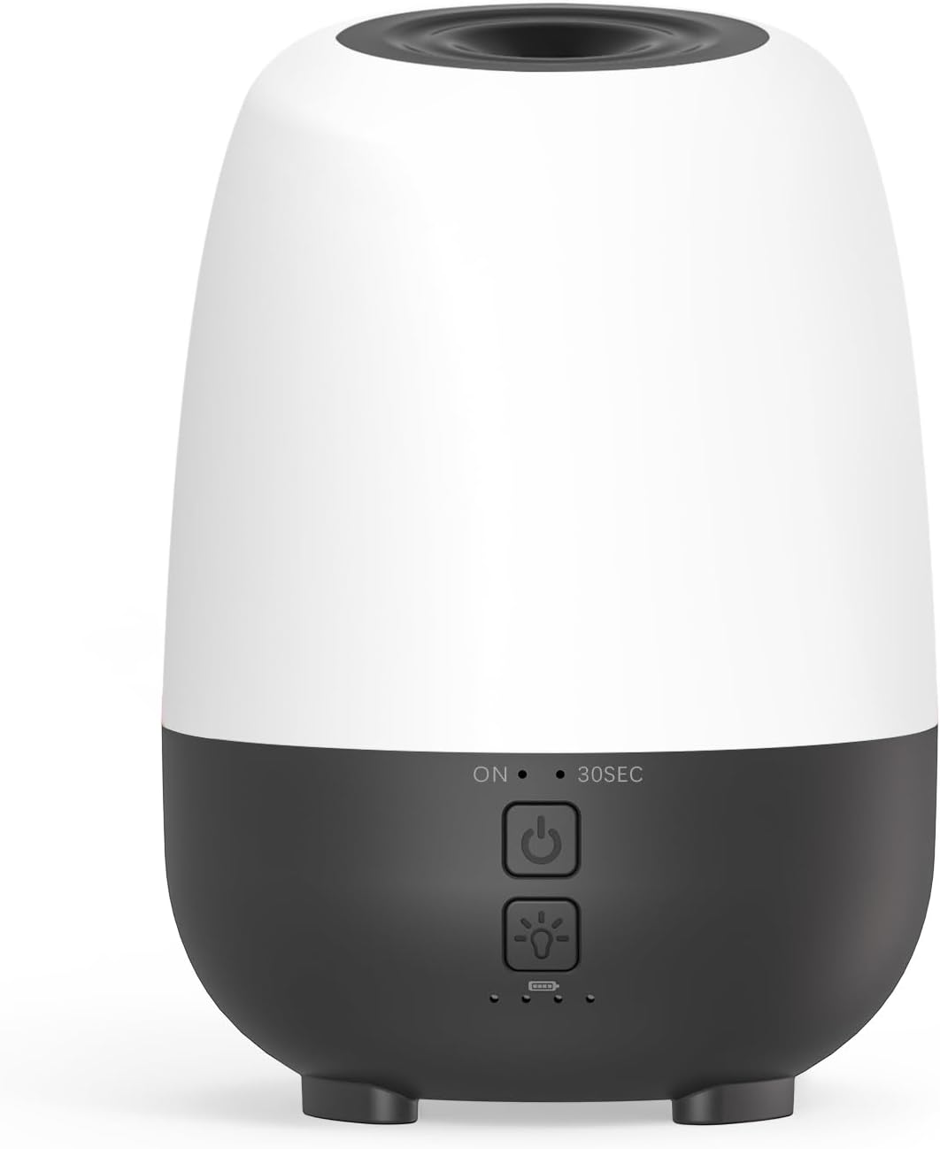 150ML Rechargeable Battery Powered Essential Oil Diffuser, 7-Hour Run time, 7-Color LED Lights, Cordless Portable Aromatherapy Diffuser for Home, Office, Travel (Black)