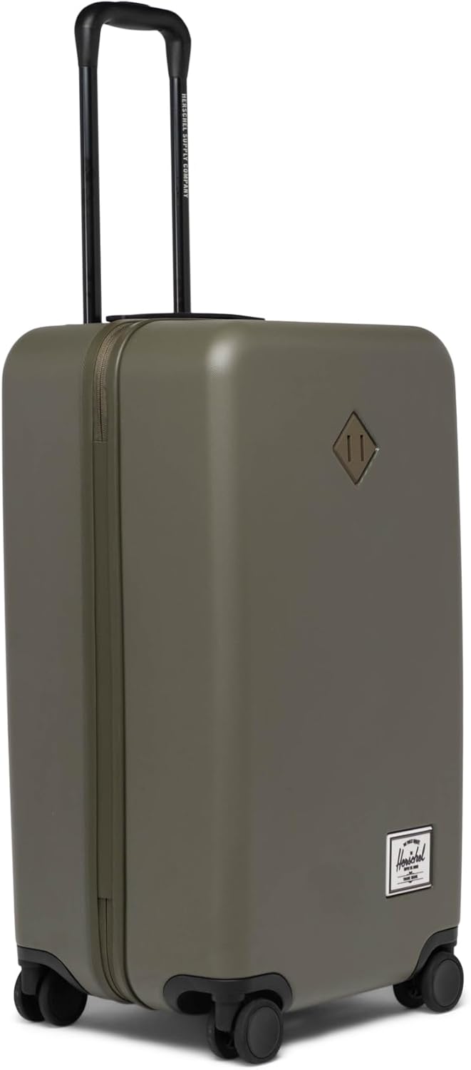 Herschel Supply Co. Unisex Heritage Hardshell Luggage, Ivy Green, Medium - 27 inch