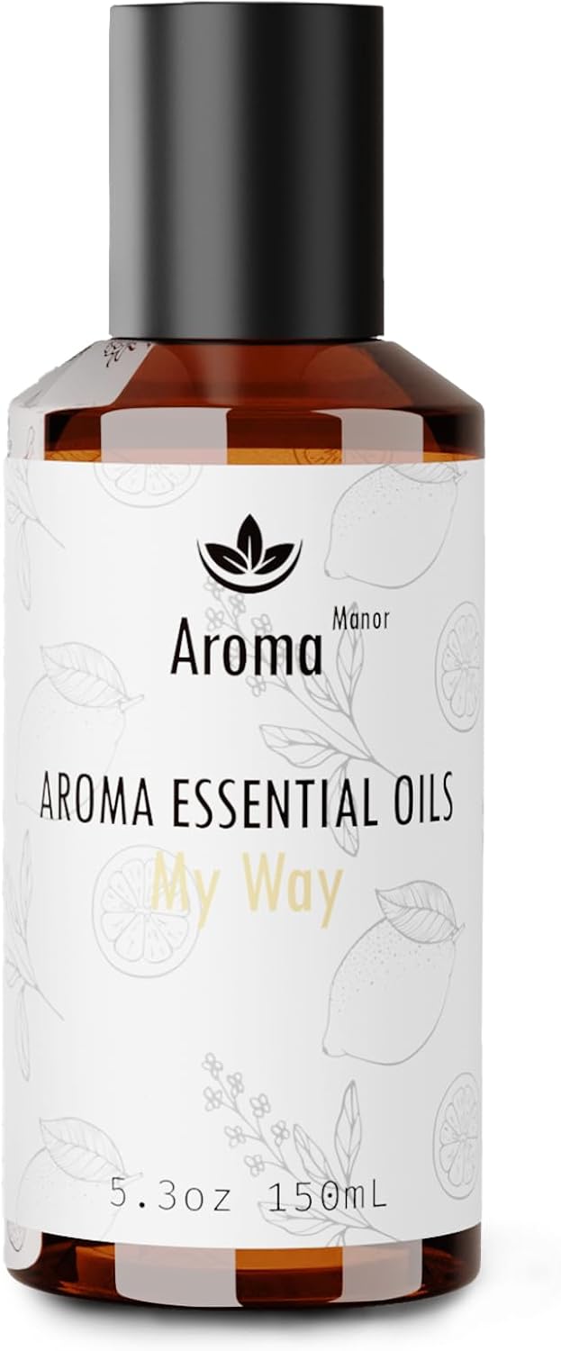 Hotel Scent Essential Oil - My Way - Luxury Hotel Inspired Home Aromatherapy Diffuser Oil - Lemon, Bergamot, Orange Blossom- for Diffuser, Humidifier, Ultrasonic, Reed - 150ML