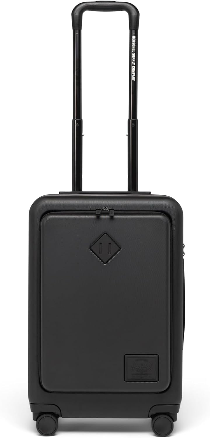 Herschel Hardshell Luggage, Black, Pro Large Carry On