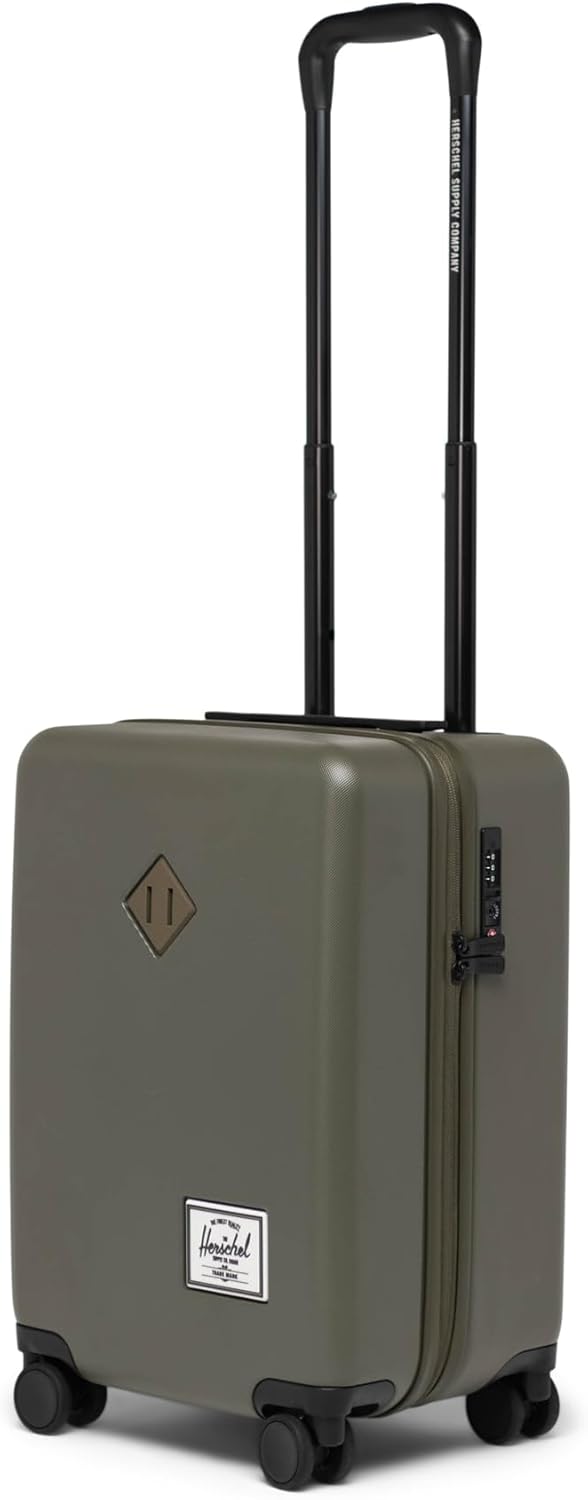 Herschel Supply Co. Heritage Hardshell Luggage, Ivy Green, Carry on-19 Inch