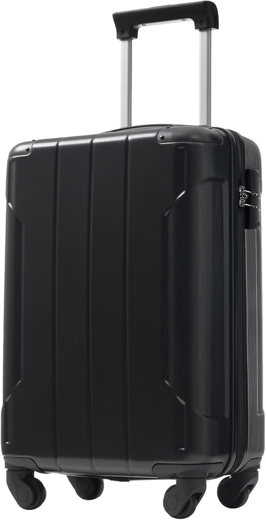 Merax 20 Inch Carry On Luggage Airline Approved, Hardshell ABS Suitcase with Spinner Wheels, TSA Lock, Lightweight Travel Luggage for Business Trips & Weekend Getaways