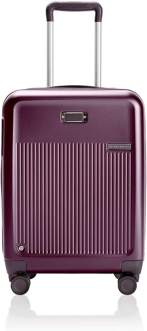 Briggs & Riley Sympatico Hardside Luggage, Plum, 21" Global Carry-On