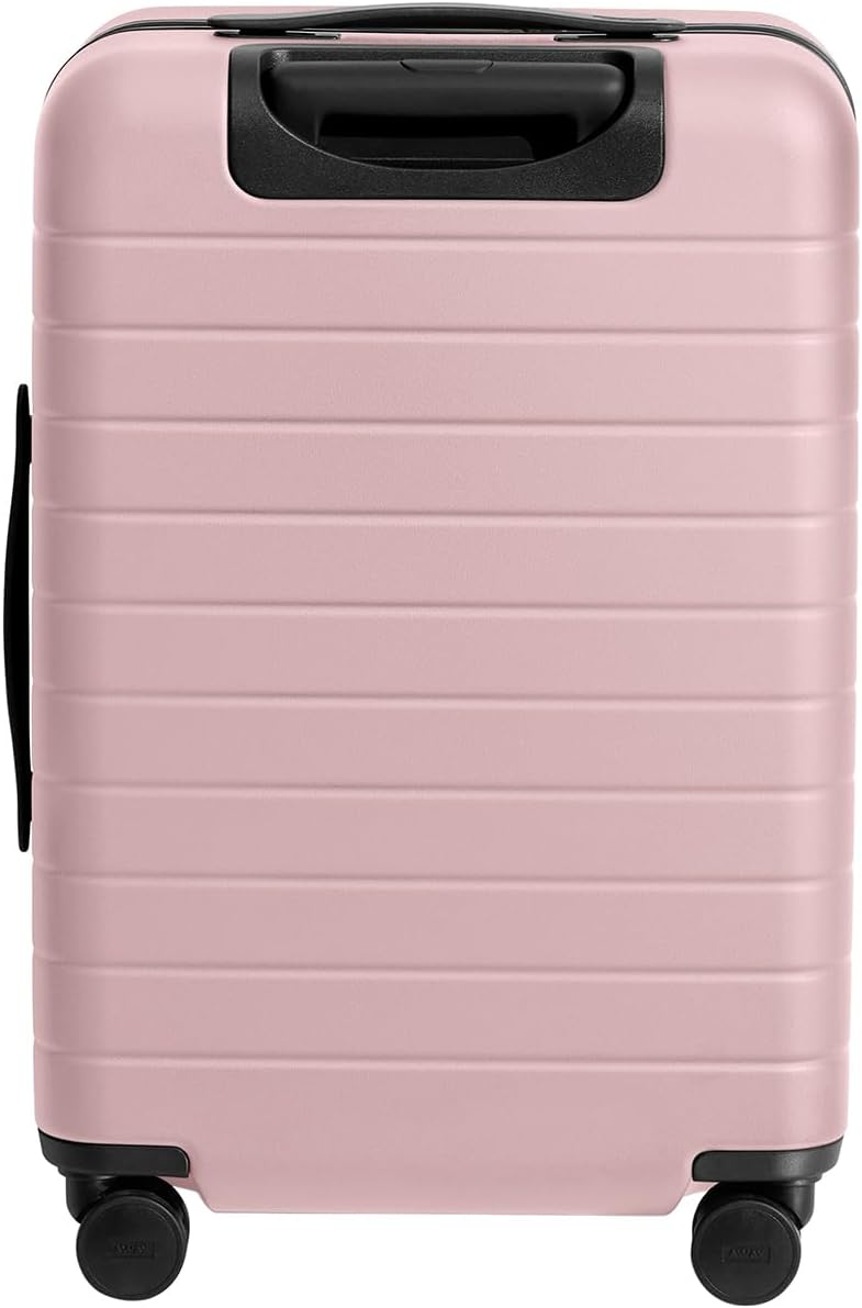 Away Bigger Carry-On Luggage, Lightweight Hardside Large Suitcase with Spinner Wheels, TSA Lock, Airline Approved, Blush Pink