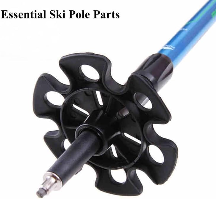 Walking Stick Tips Rubber 4pcs Trekking Pole Tips Replacement- Rubber Feet for Hiking Poles, Walking Sticks, Trekking Poles | Rubber Tip for Walking Sticks Hiking Trekking Poles Boot Tips Rubber Feet