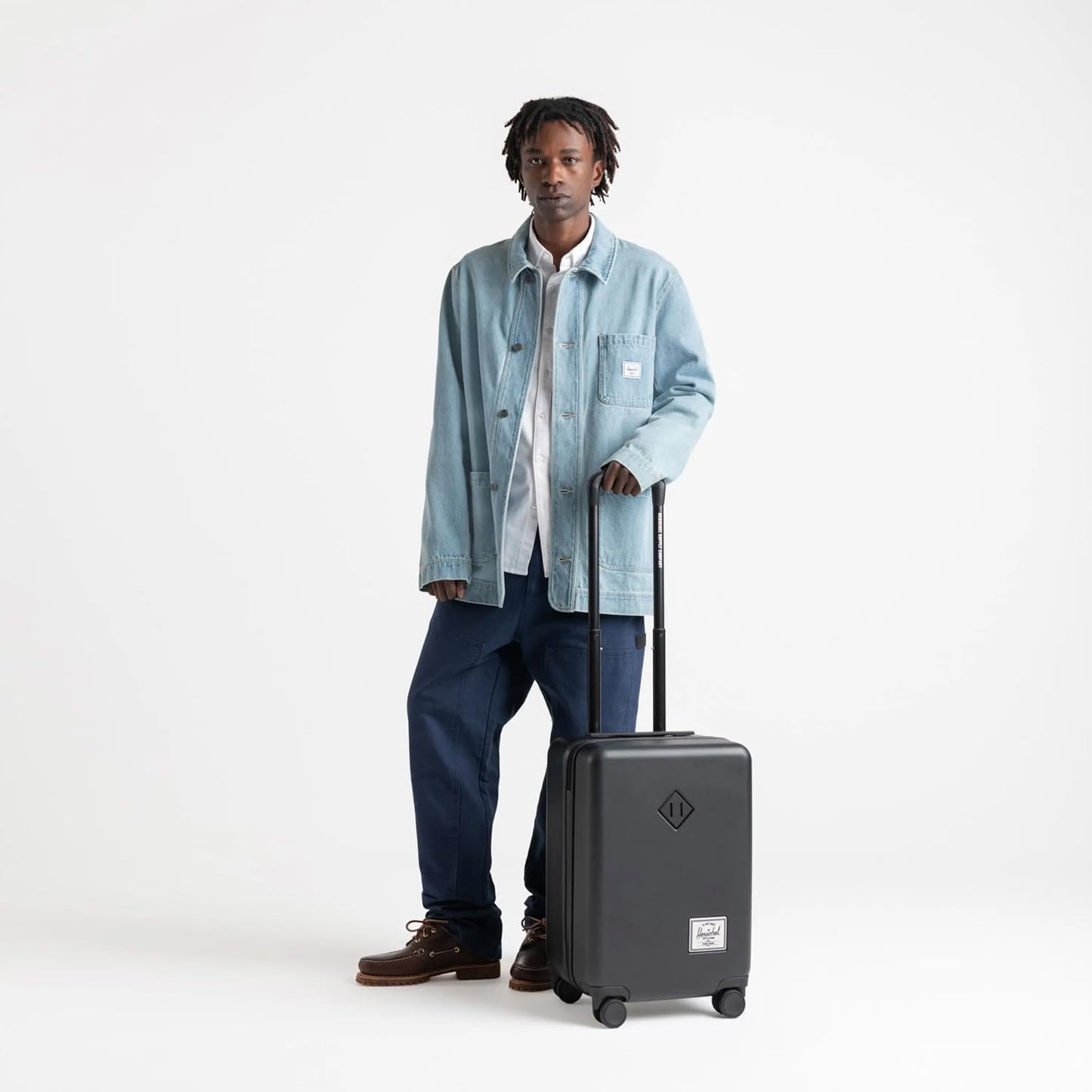 Herschel Supply Co. Heritage Hardshell Luggage, True Blue, Carry on-19 Inch