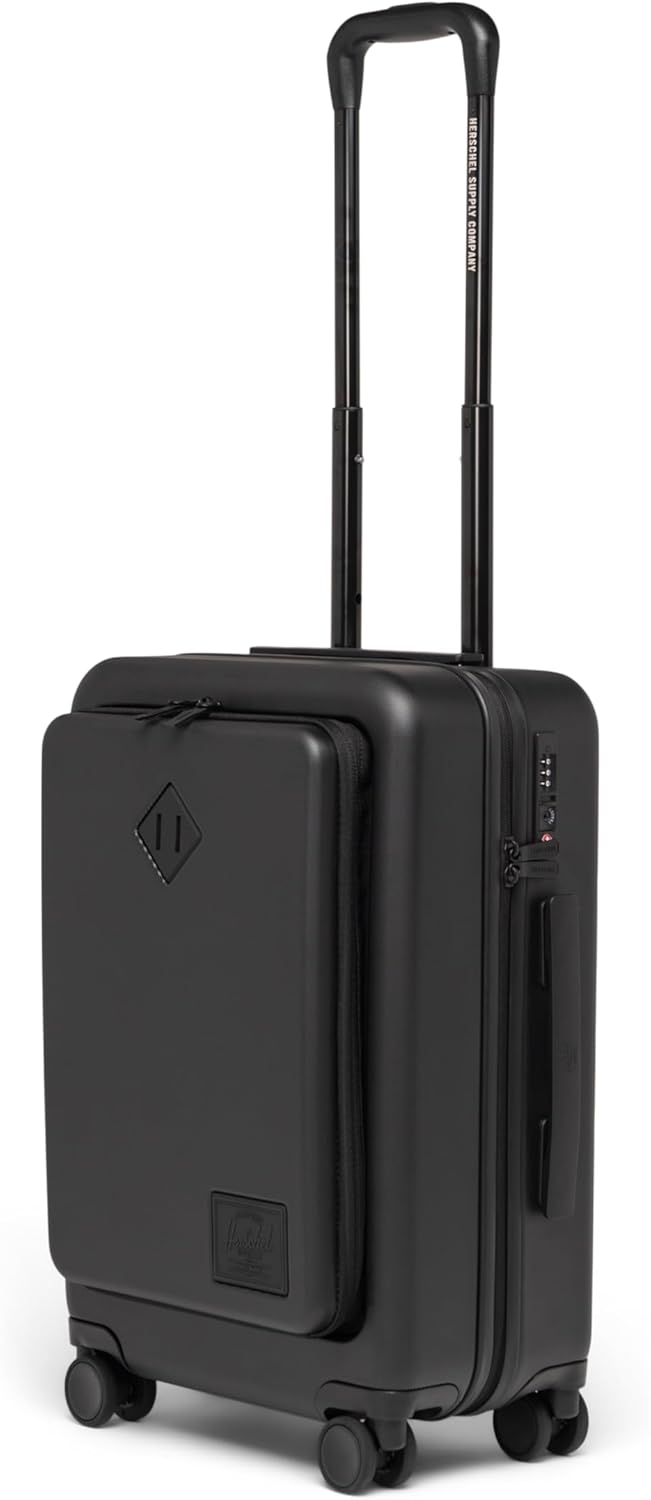 Herschel Hardshell Luggage, Black, Pro Large Carry On