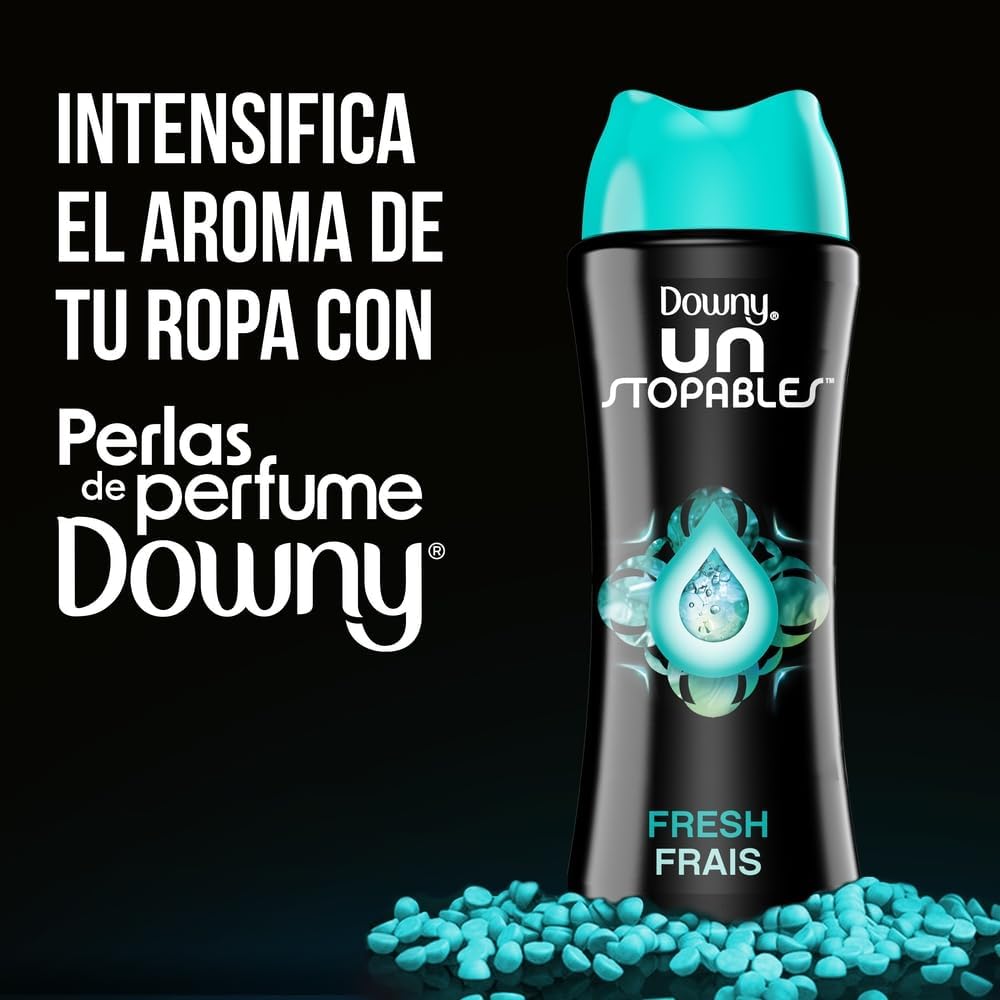 Downy Unstopables In-Wash Laundry Scent Booster Beads, Fresh, 12.2 oz (Packaging May Vary)