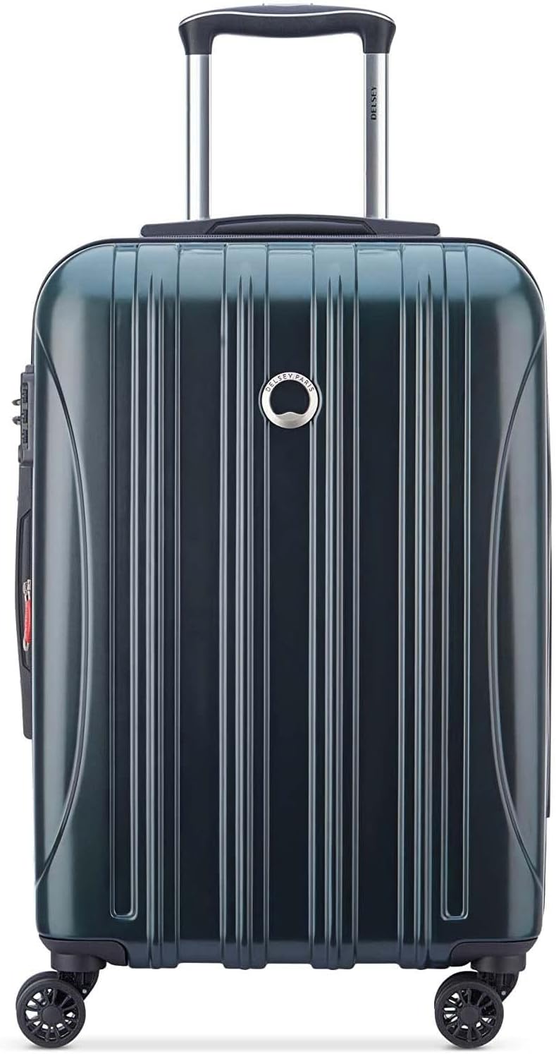 DELSEY PARIS Helium Aero Hardside Expandable Luggage with Spinner Wheels, Teal, 2-Piece Set (21/28)