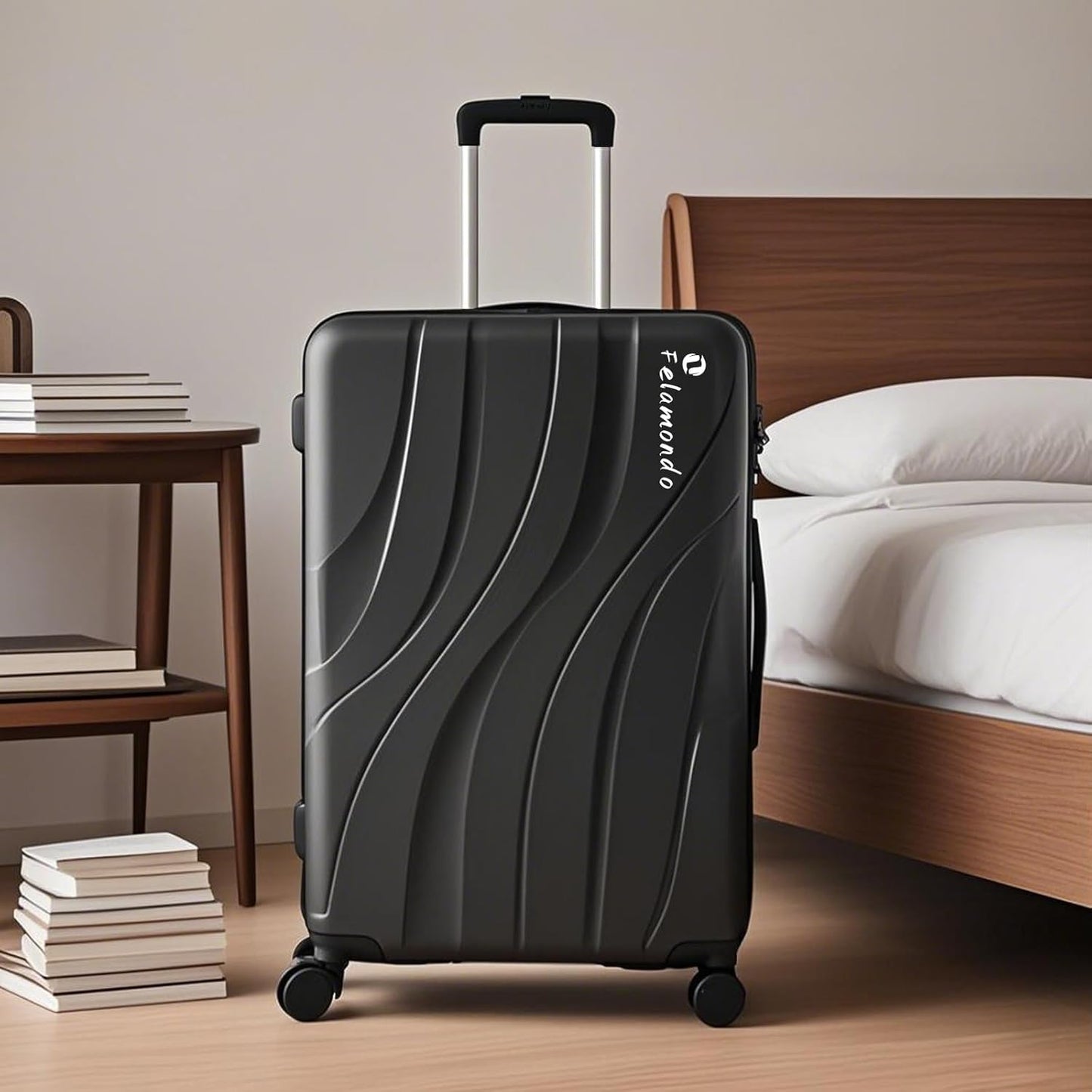 28-Inch Extra Large Lightweight Hardshell Check-In Luggage – TSA Lock, 360° Silent Spinner Wheels, Explosion-Proof Zipper – Durable Suitcase for Long Trips & Vacations (Grey)