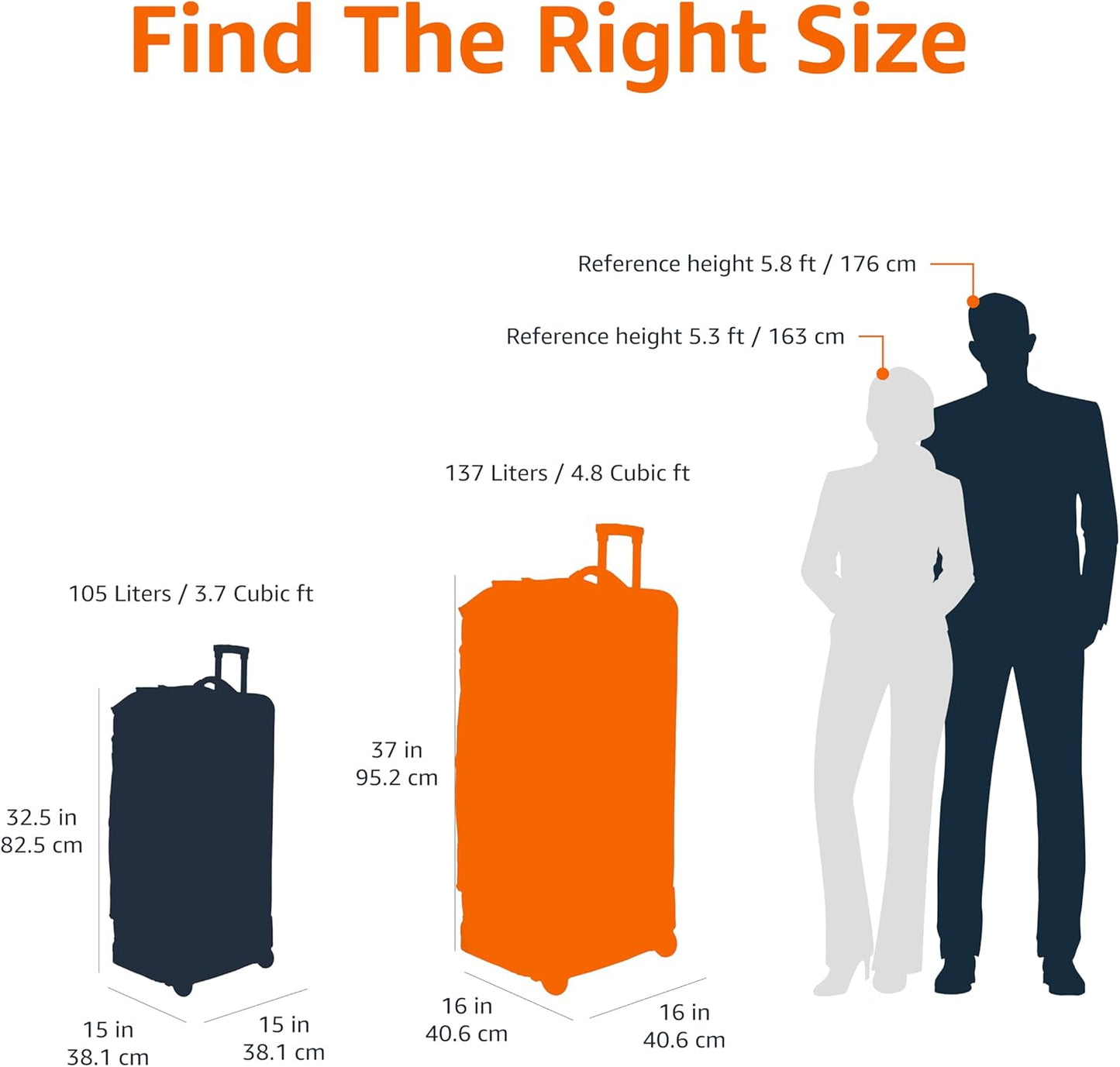 Amazon Basics 35-inch Large Rolling Duffle Bag with Wheels and Handle, Travel Duffle Bag with Durable Ripstop Polyester Material, 2 Layers of Space, Multiple Interior and Exterior Pockets, Black