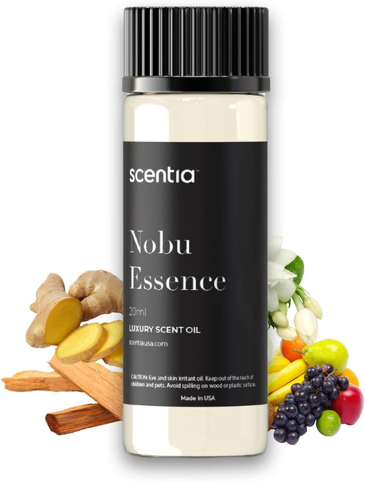 Scentia Hotel Diffuser Oil – Inspired by Nobu Hotels, Aromatherapy Fragrance Oil for Home, Office, Living Room - Thanksgiving & Holiday Gift (20 ml / 0.67 Fl Oz)