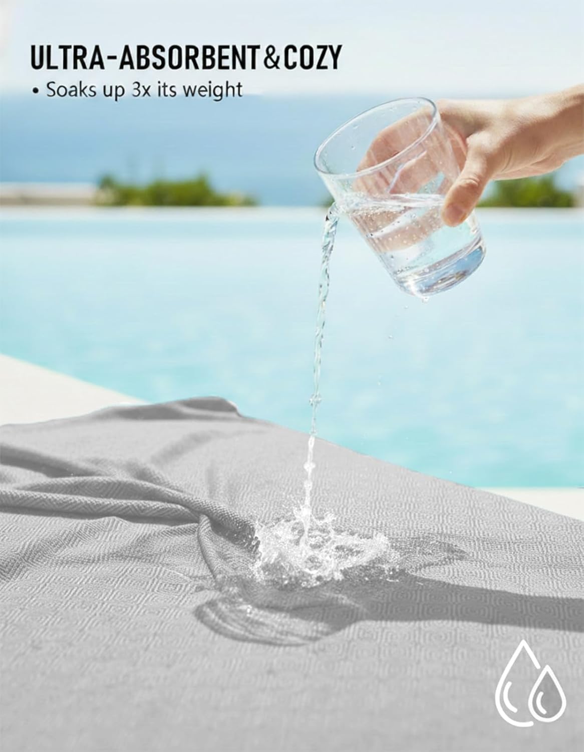 Oversized Turkish Beach Towel Blanket Cotton Giant XL Sandproof Towels Huge Linen XXL Extra Large Big Throw Quilt Blankets for Adults Cloud Travel Camping Glamping Accessories Essentials