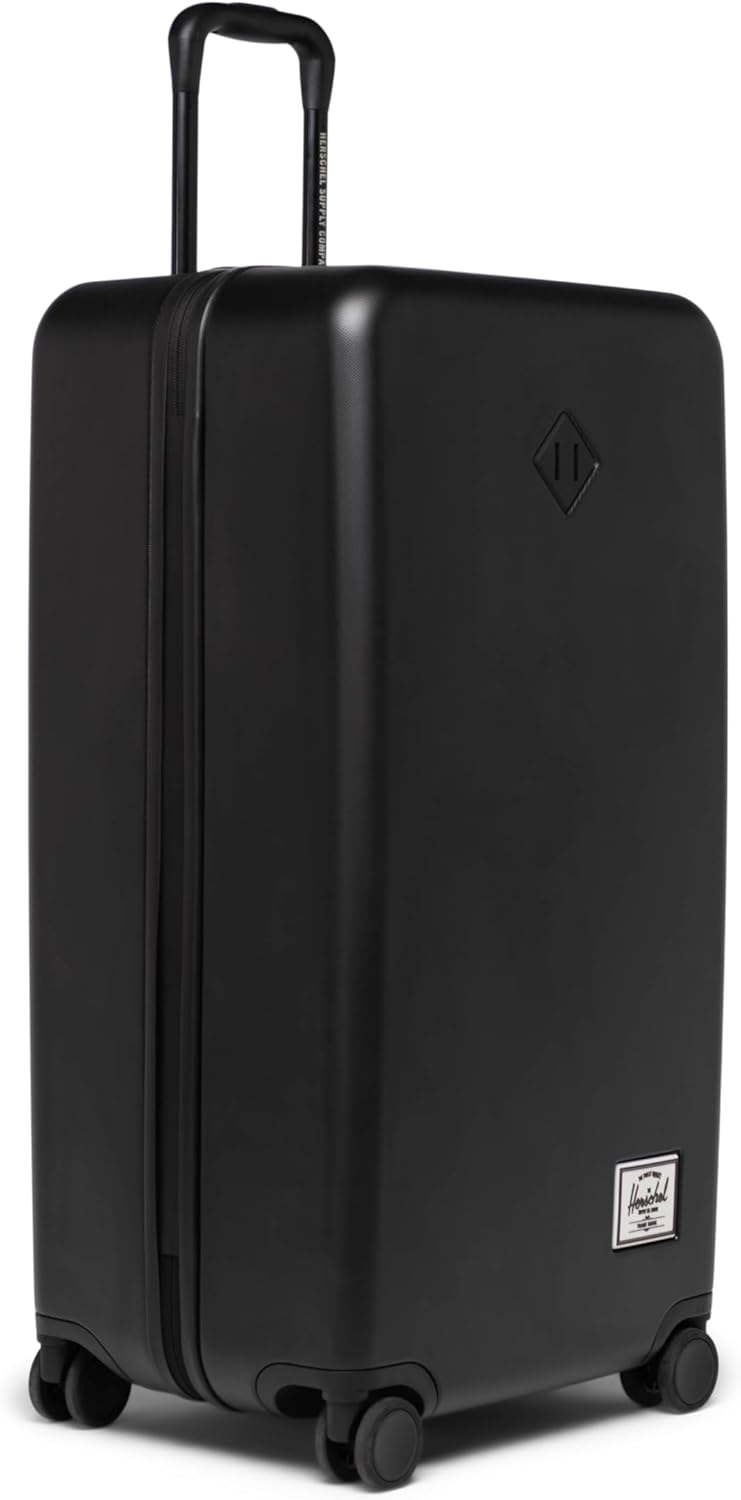 Herschel Supply Co. Unisex Heritage Hardshell Luggage, Black, Large - 32 Inch