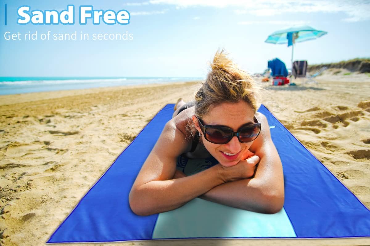 4 Pack Microfiber Oversized Lightweight Beach Towel 71"x32" XL Extra Large Thin Sand Free Towels Travel Swim Pool Yoga Gym Camping for Adults Beach Essentials Accessories Vacation Gift